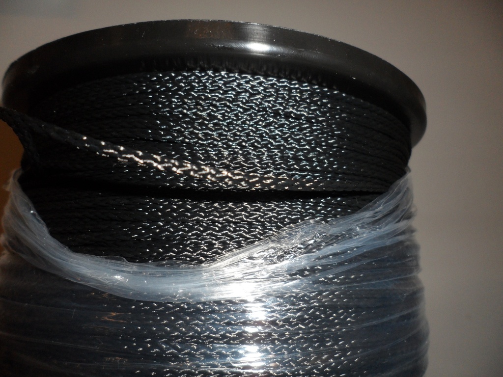 PES-Flechtschnur ø2mm, schwarz