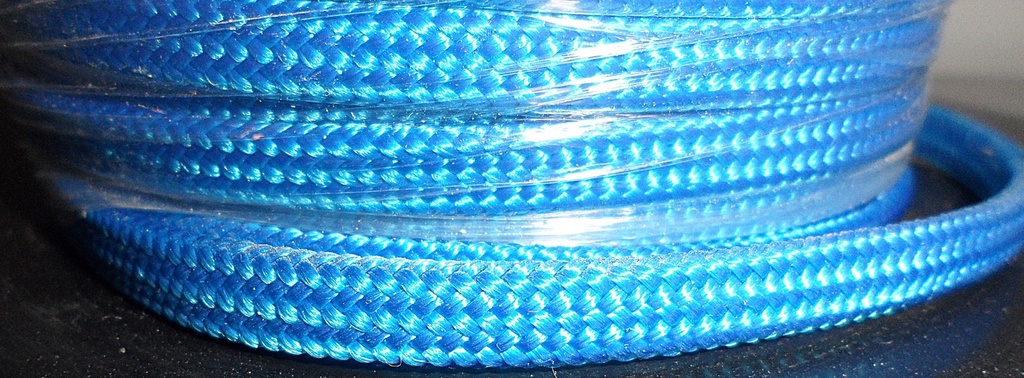 PP-Flachschnur 6mm, blau