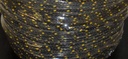 PP-Flechtschnur ø4mm, schwarz KF gelb