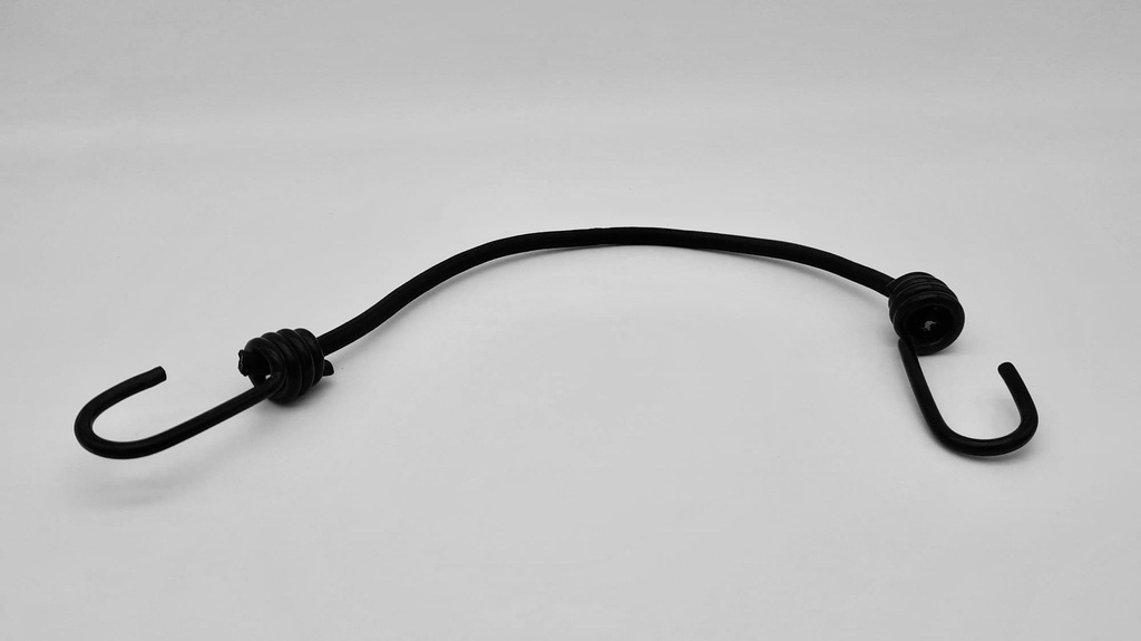 Gepäckspanner, 6x360mm, schwarz
