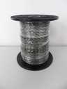 PP-Flechtschnur ø5mm, schwarz KF gelb