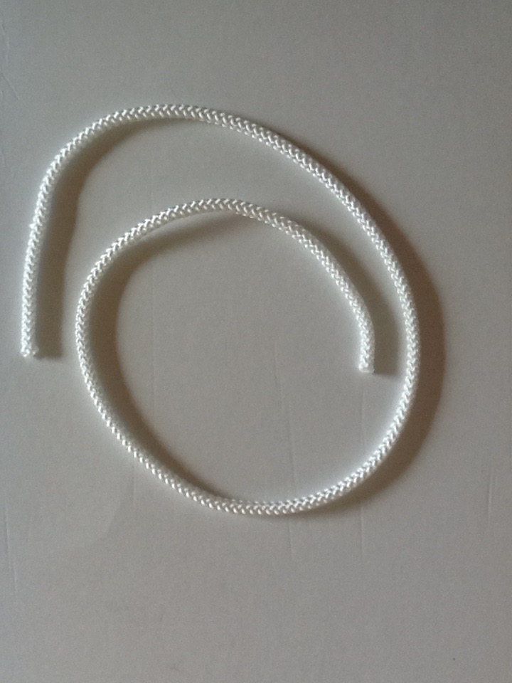 PP-Flechtschnur, weiß, 4 x 590mm