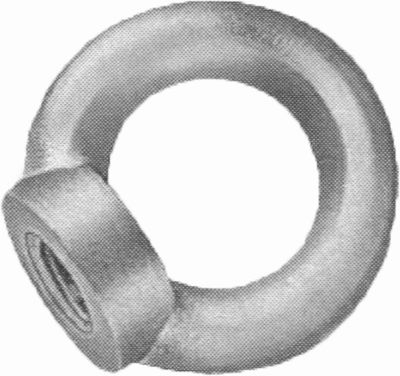 Ringmutter, verzinkt