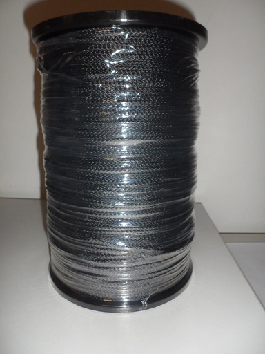 [so11002-7-R2F1] PES-Flechtschnur ø2mm, schwarz