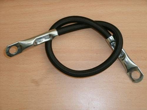 [so78010-500-R4F3] Gummiseil mit Seilendverschluss, schwarz, 10 x 500