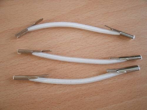 Spannelement 4mm, beidseitig mit Splinten, 100mm