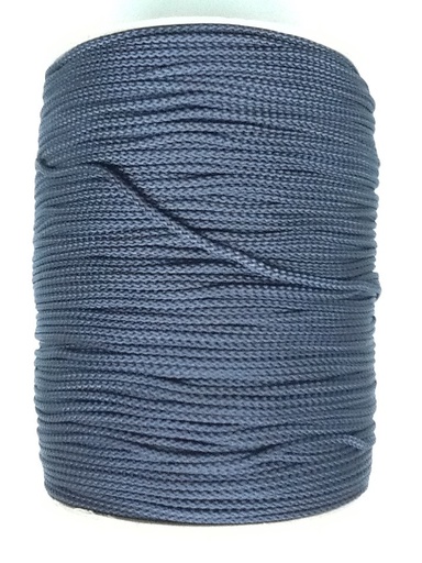 [so61003-blau-R5F2] PP-Flechtschnur 3mm, blau, Spule a 500m